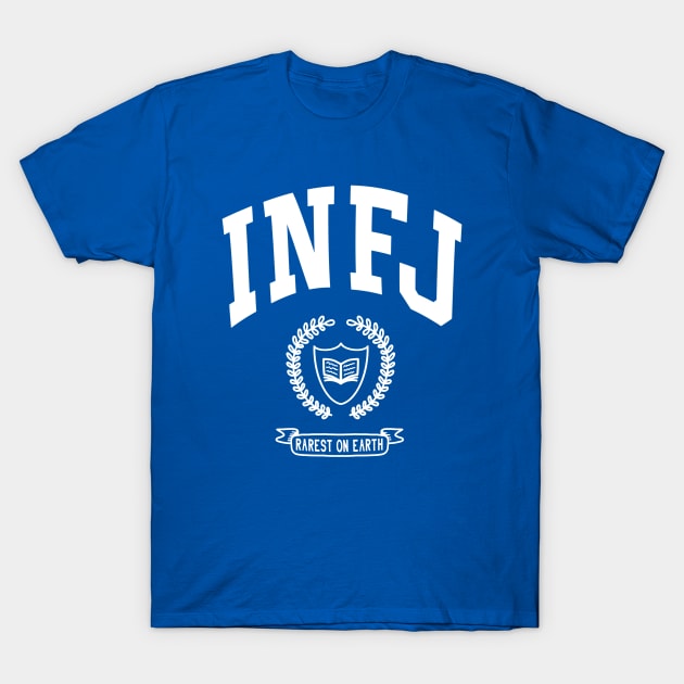 INFJ College T-Shirt by krimons